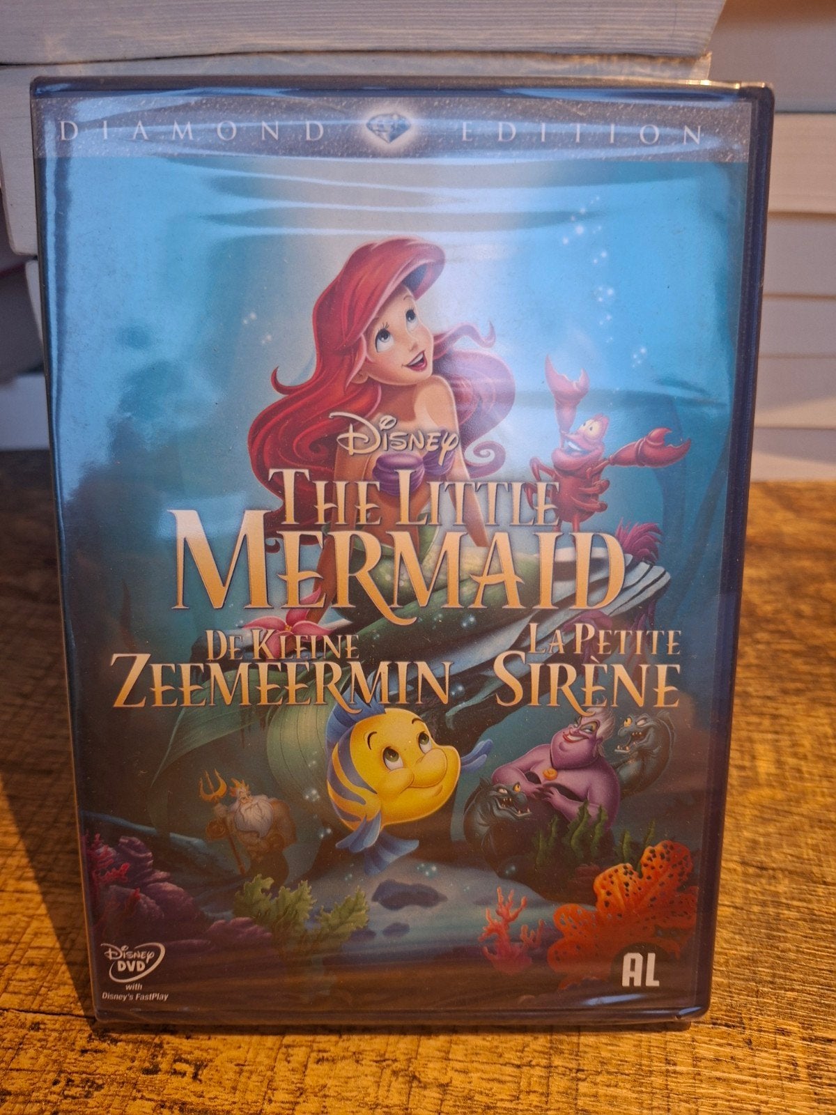 Disney De Kleine Zeemeermin Diamond Edition DVD, Animatie, Nederlands, Ophalen of Verzenden, Nieuw in verpakking