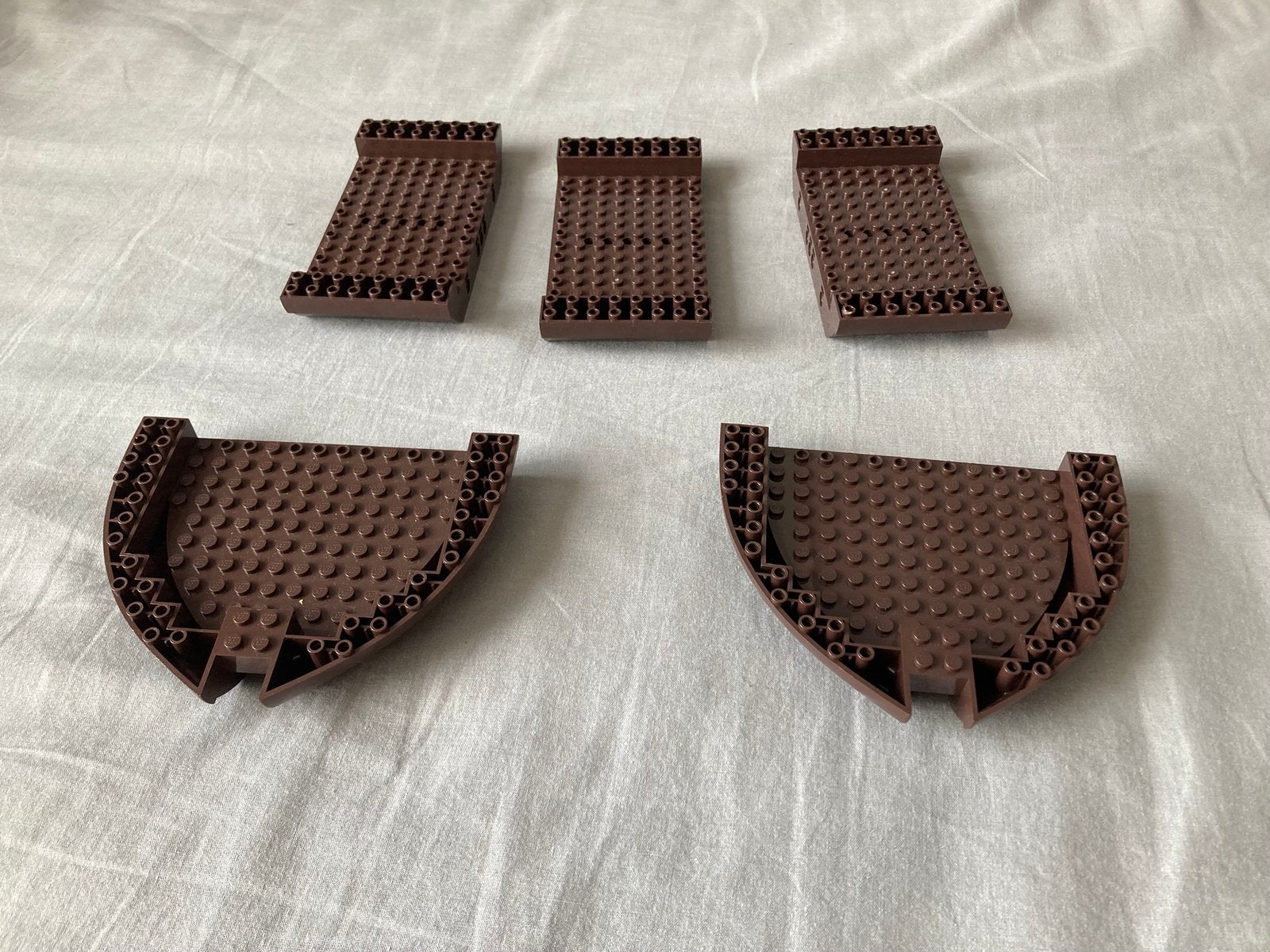 Reddish brown Schip onderdelen, Lego, Zo goed als nieuw, Losse stenen, Pirates