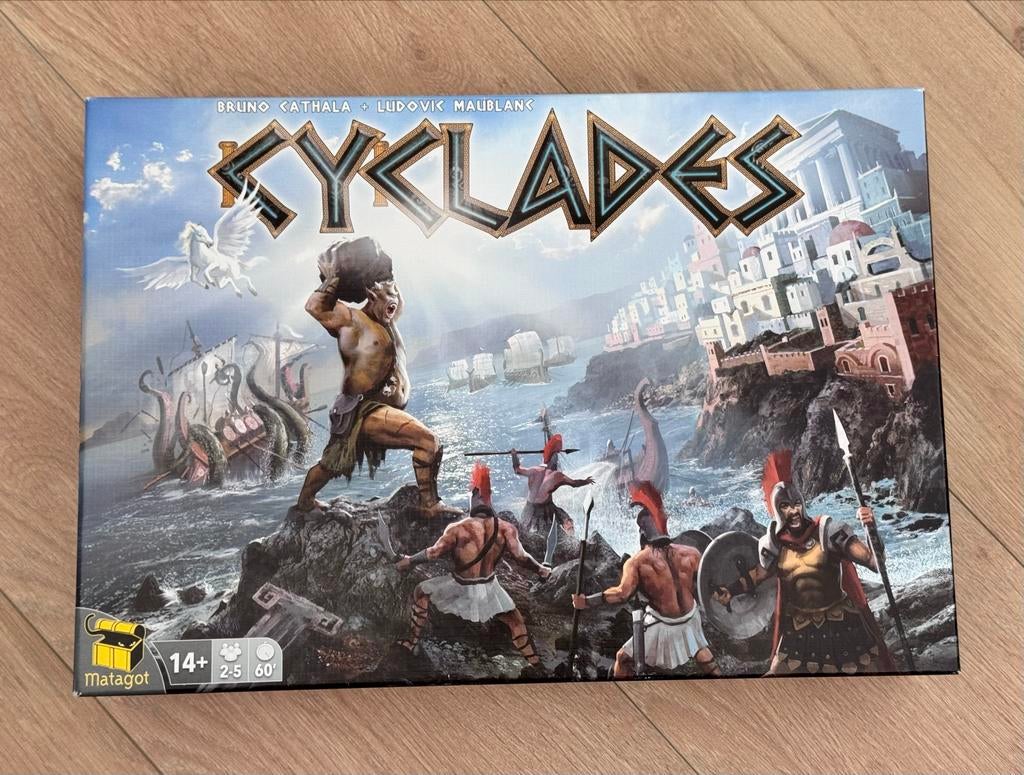 Cyclades bordspel NIEUW, Drie of vier spelers, Ophalen of Verzenden, Zo goed als nieuw