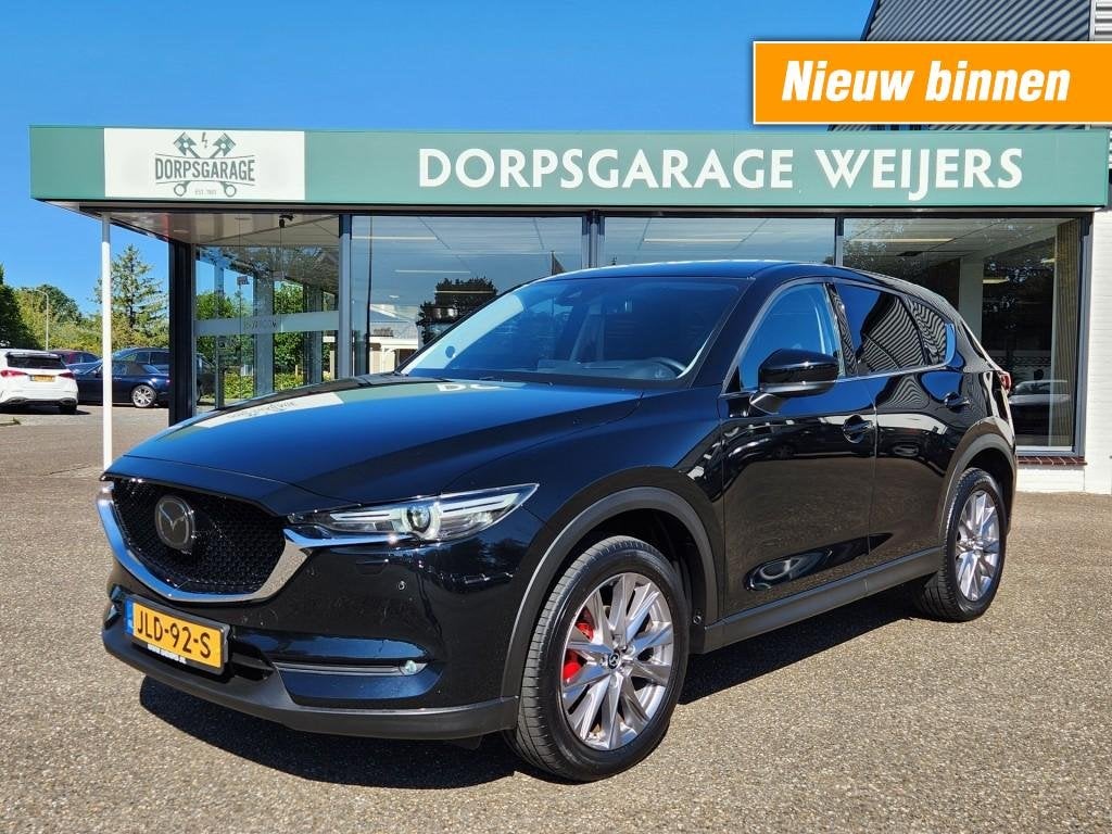 Mazda CX-5 2.5 SAG 194 4WD Sportive, trekhaak, clima, add.cr, Gebruikt, Euro 6, 4 cilinders, Zwart