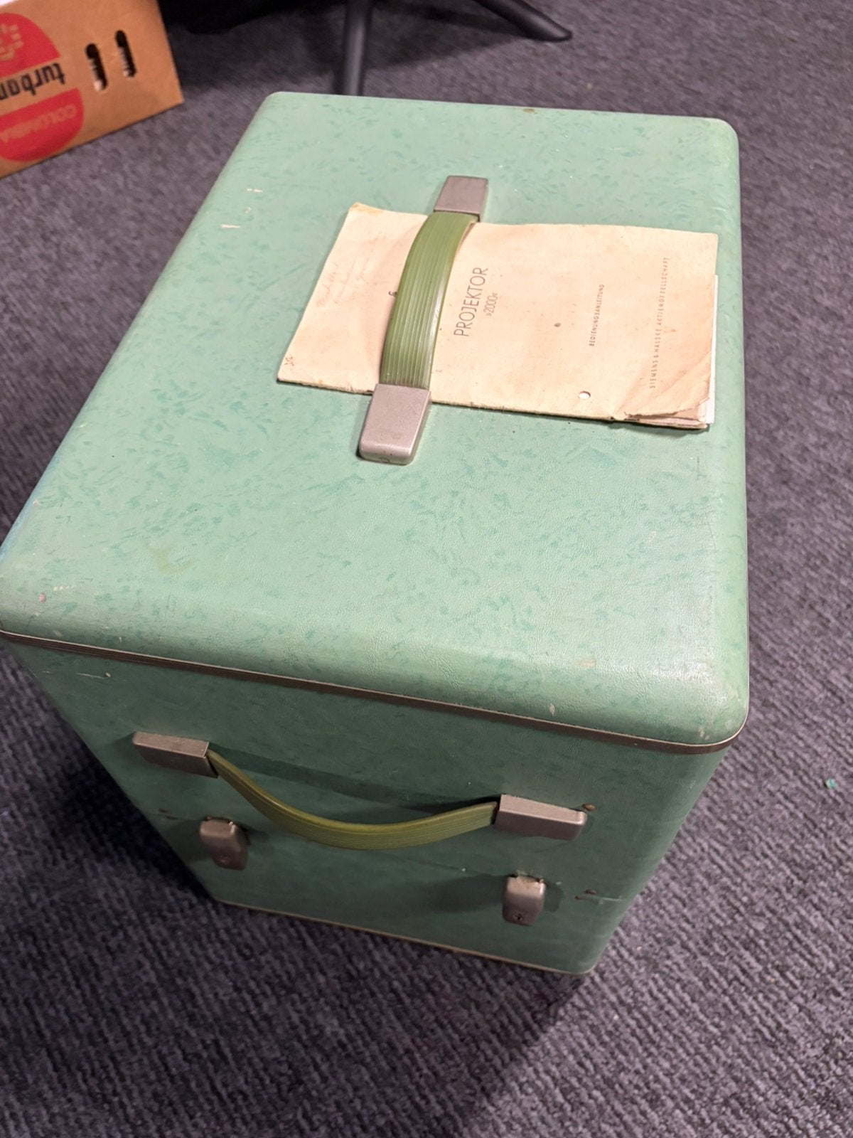 Siemens 2000 smalfilmprojector – originele koffer, Ophalen