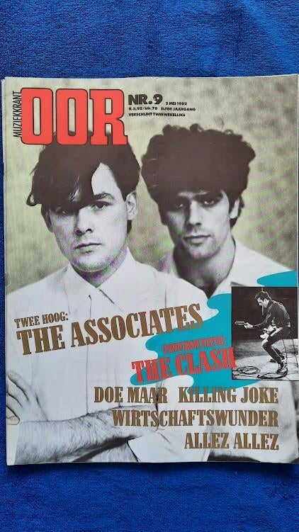 OOR 9-1982 The Associates Killing Joke Doe Maar The Clash La, Ophalen of Verzenden, Zo goed als nieuw, Muziek, Film of Tv