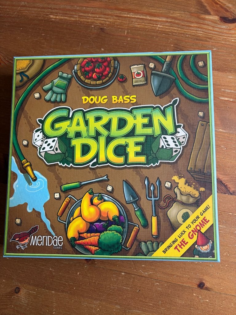 Garden dice bordspel, Een of twee spelers, Ophalen of Verzenden, Zo goed als nieuw, Meridae Games