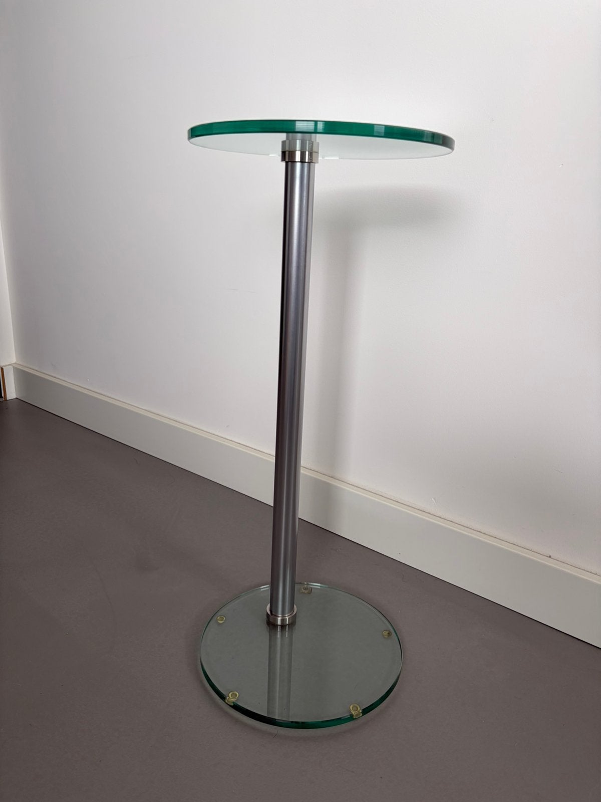 Gispen Bijzettafel Dutch Originals Classics 720, Ophalen, Gebruikt, Rond, Glas
