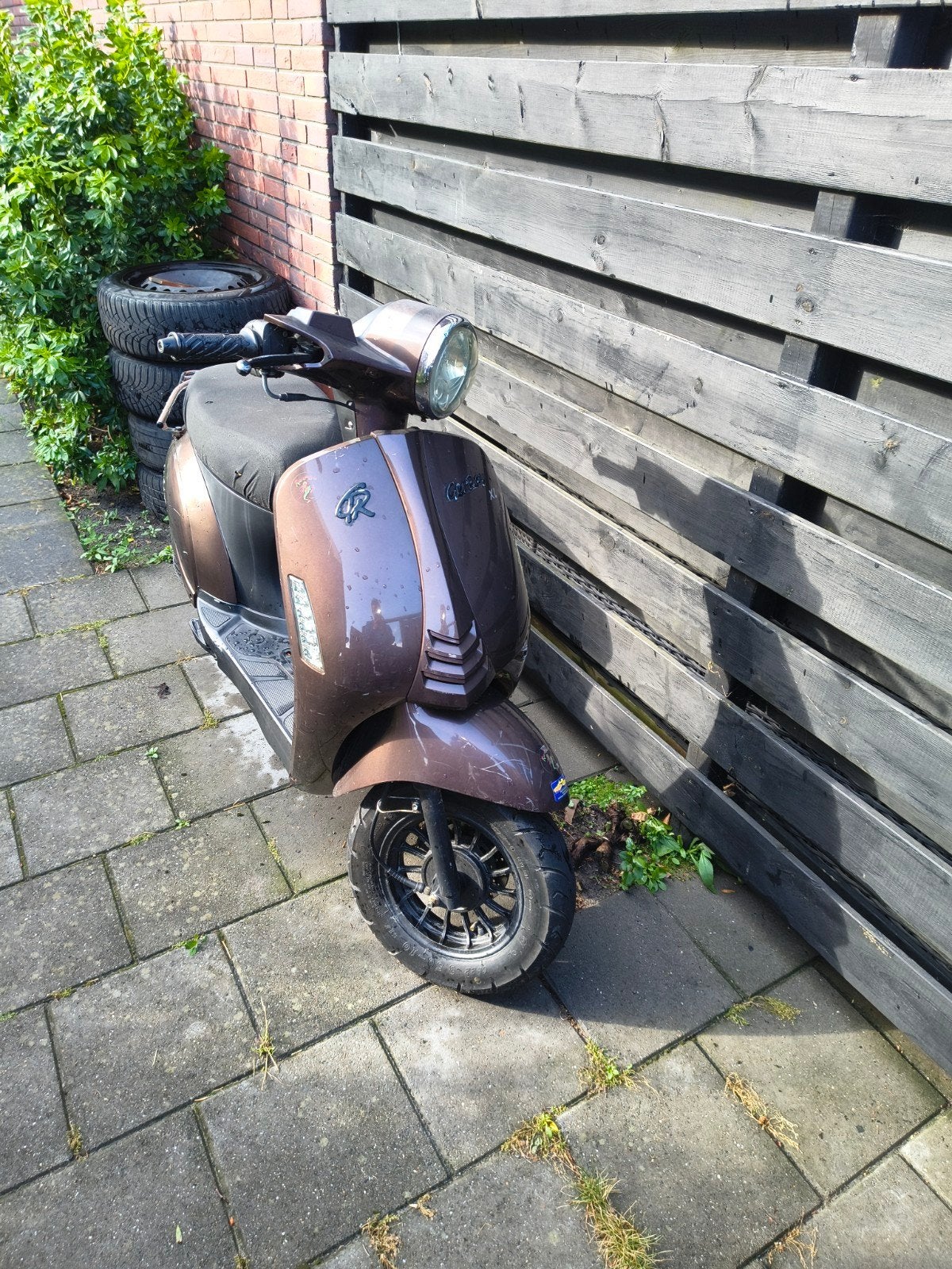 Gebruikte bruine scooter, merk gerray, Ophalen, Gebruikt, Benzine, Overige merken