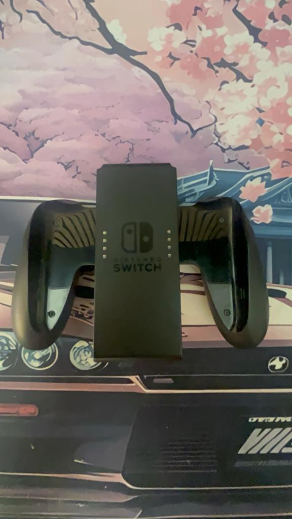 Nintendo Switch Joy-Con Grip Controller Houder, Ophalen of Verzenden, Zo goed als nieuw, Zonder controller, Switch Original