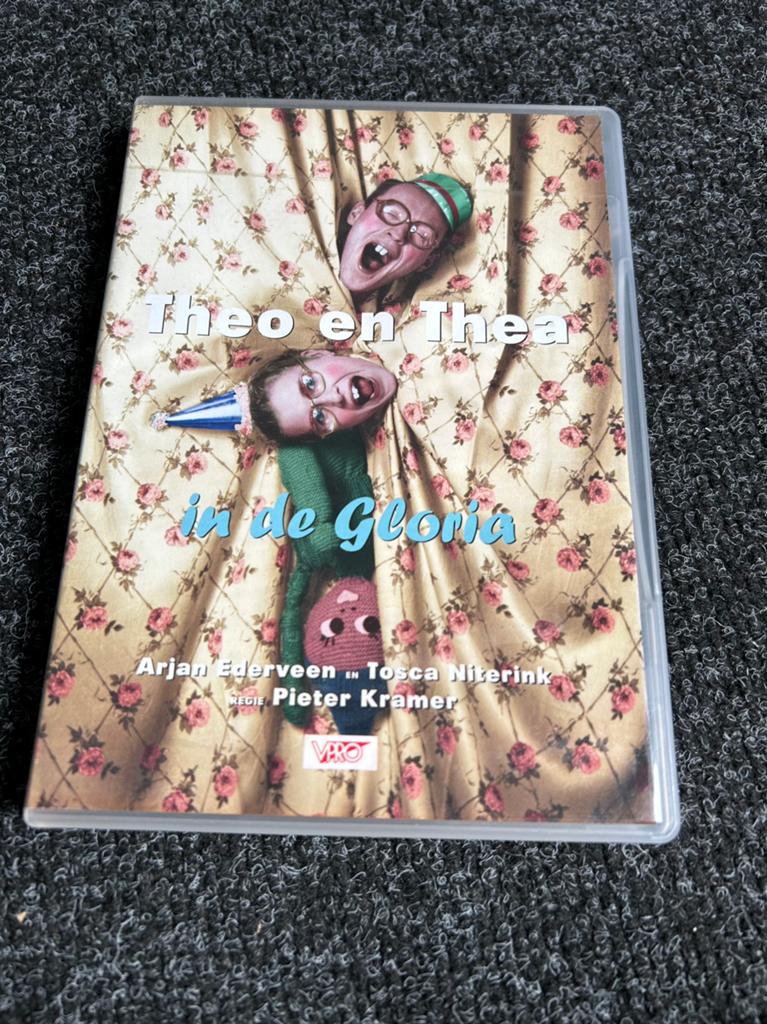Theo en thea in de Gloria op dvd 1988, Alle leeftijden, Ophalen of Verzenden, Gebruikt, Komedie