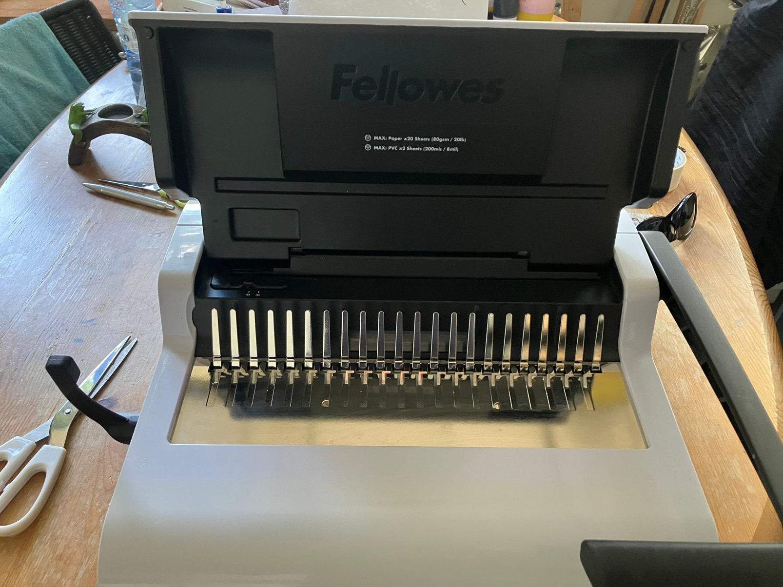 Fellowes inbindmachine, Ophalen of Verzenden, Zo goed als nieuw, 120-bas, Overige merken