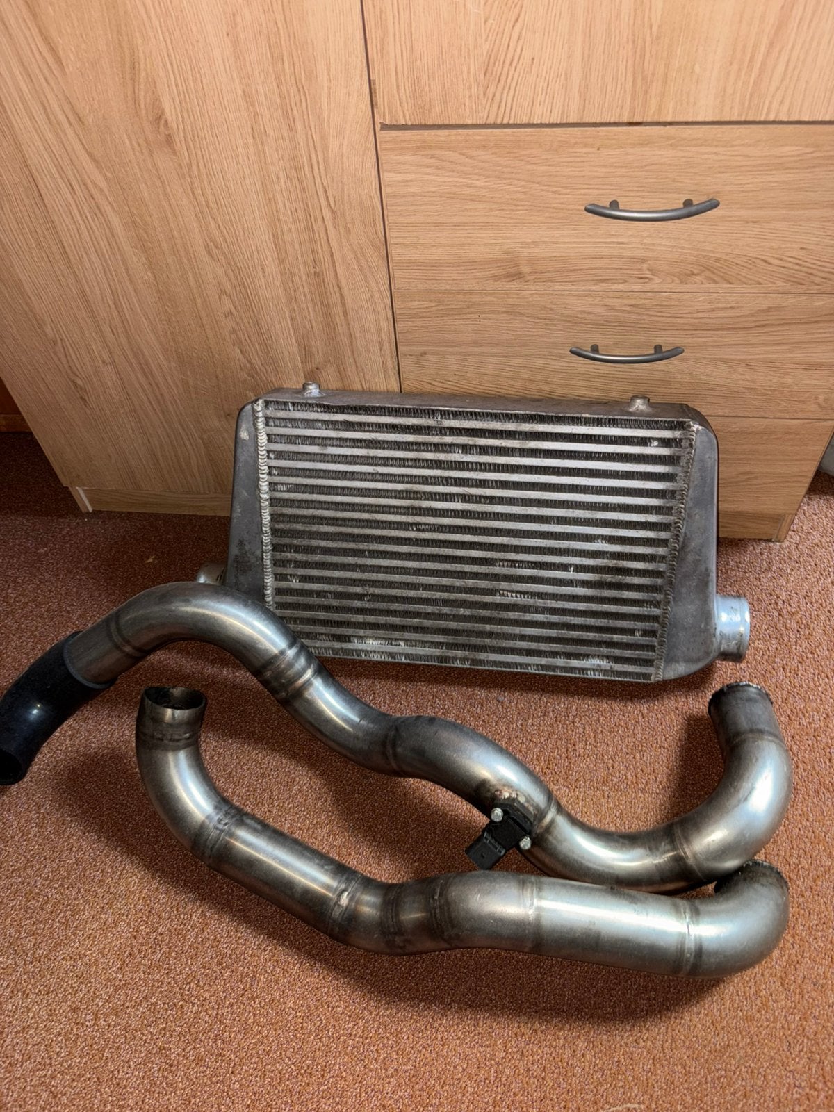 Front mount intercooler, Ophalen