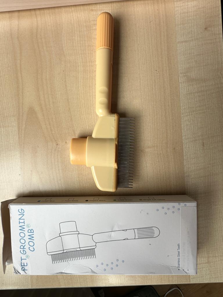 Pet grooming comb voor katten ZGAN €7,50, Ophalen of Verzenden, Zo goed als nieuw