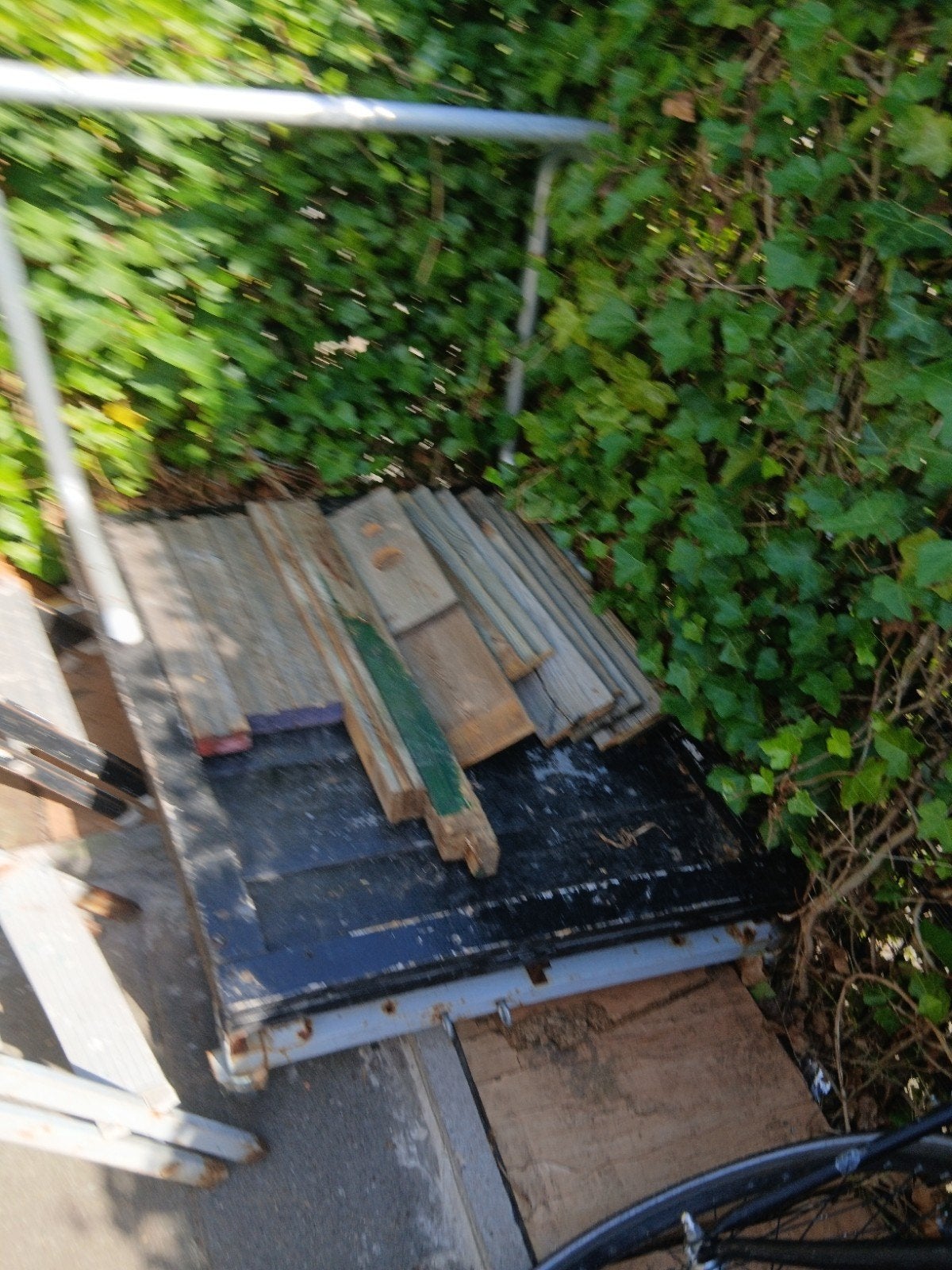 Robuuste transportkar met wielen, 100 liter of meer, Ophalen of Verzenden, Gebruikt, Transportkar