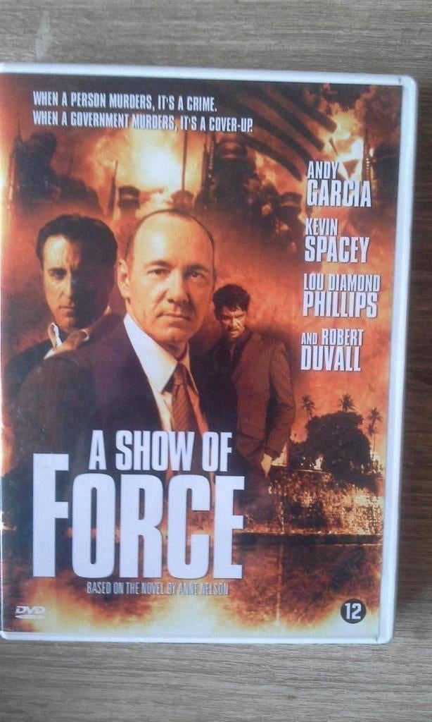 A Show of Force (o.a. Andy Garcia/Kevin Spacey), Vanaf 12 jaar, Ophalen of Verzenden, Zo goed als nieuw, Actiethriller