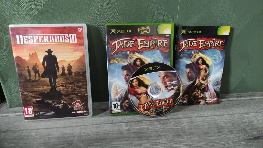 Jade empire xbox orgineel en gratis desperados 3 pc game, Avontuur en Actie, 1 speler, Ophalen of Verzenden, Zo goed als nieuw