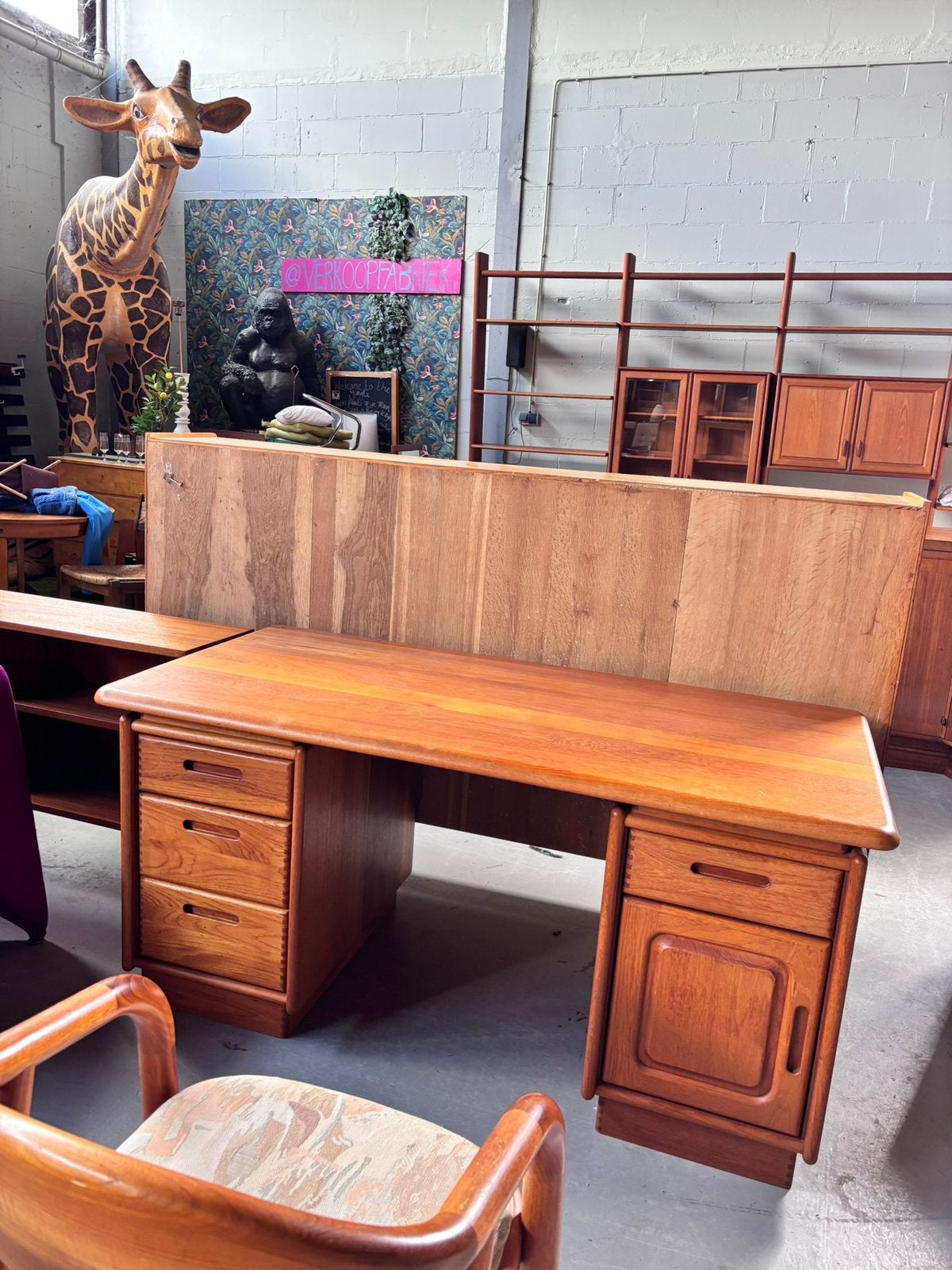 Bureau teak, Ophalen, Gebruikt, C, X