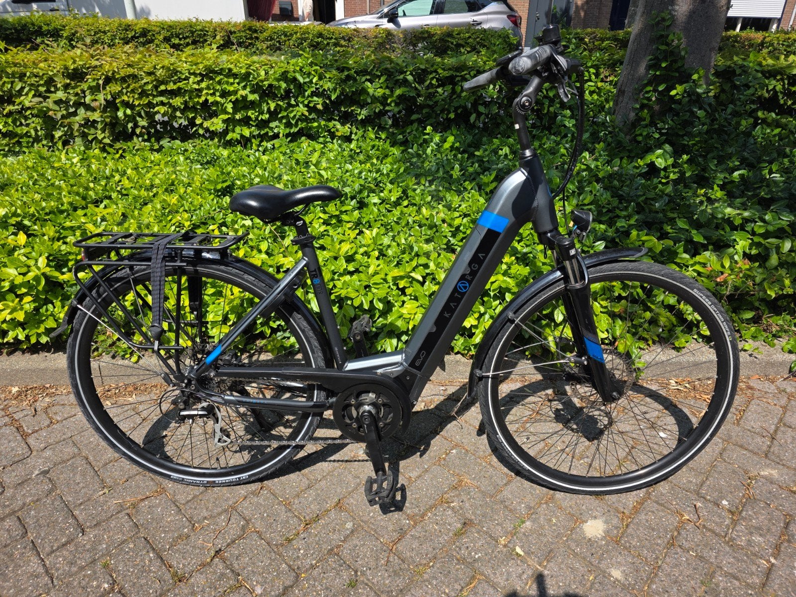 Katarga TR8 Evo met Bosch middenmotor en 500wh accu, Overige merken, 28 inch, 10 tot 15 versnellingen, Ophalen of Verzenden