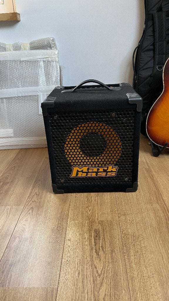 Markbass Mini CMD 121P bascombo + originele hoes, Verzenden, Zo goed als nieuw, Basgitaar, 100 watt of meer
