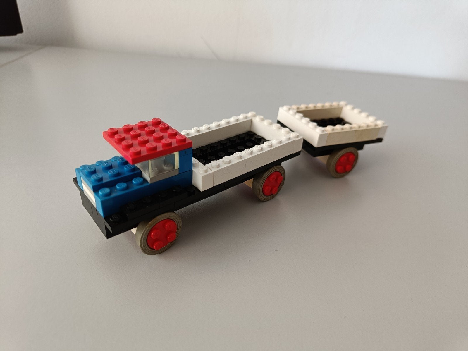 Classic Lego 319 Truck met Trailer, uit 1965, Ophalen of Verzenden, Gebruikt, Complete set, Lego