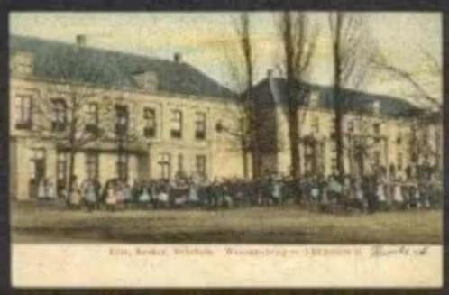 Weesinrichting te Neerbosch, Elim, Keuken Rehoboth., Verzamelen, Ansichtkaarten | Nederland, Ophalen of Verzenden, Voor 1920, Gelopen
