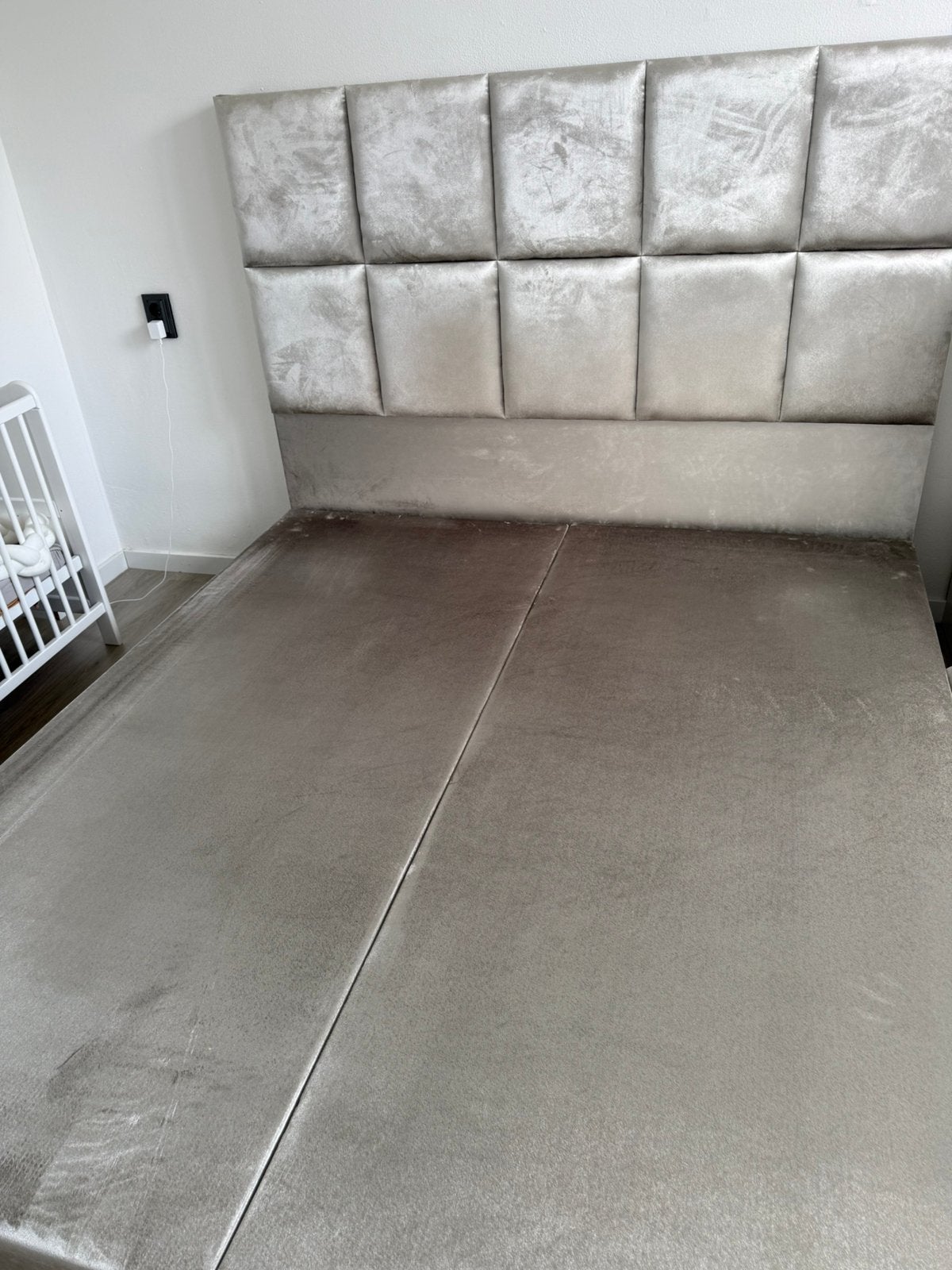 Bed 180x200, Ophalen, Tweepersoons, Zo goed als nieuw, 180 cm
