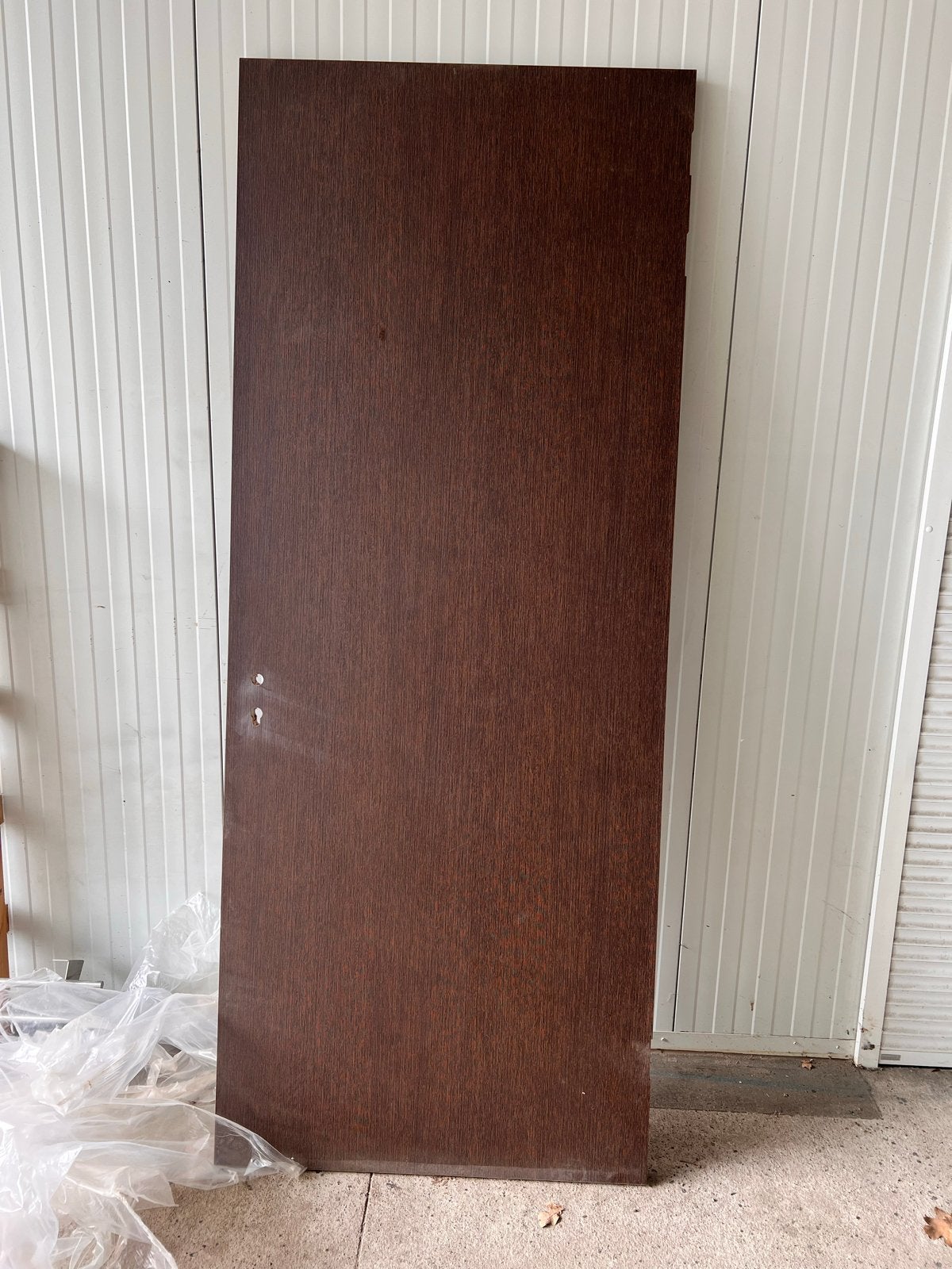 Brandwerende deur 30 min. HPL houtnerf 930x2315, Ophalen, Gebruikt, 80 tot 100 cm, 215 cm of meer