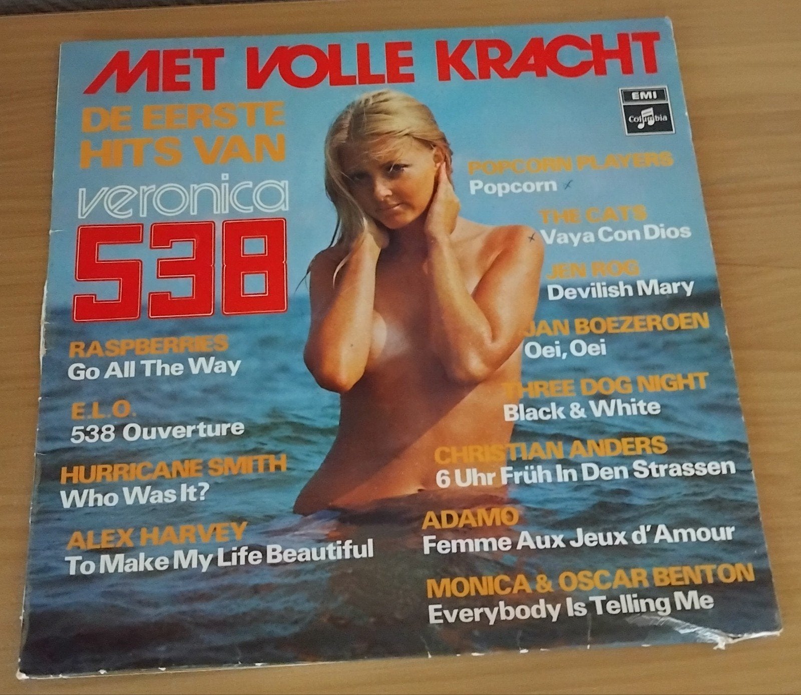 De Eerste Hits Van Veronica 538 LP - Pop compilatie, LP, Gebruikt, Pop, Ophalen of Verzenden