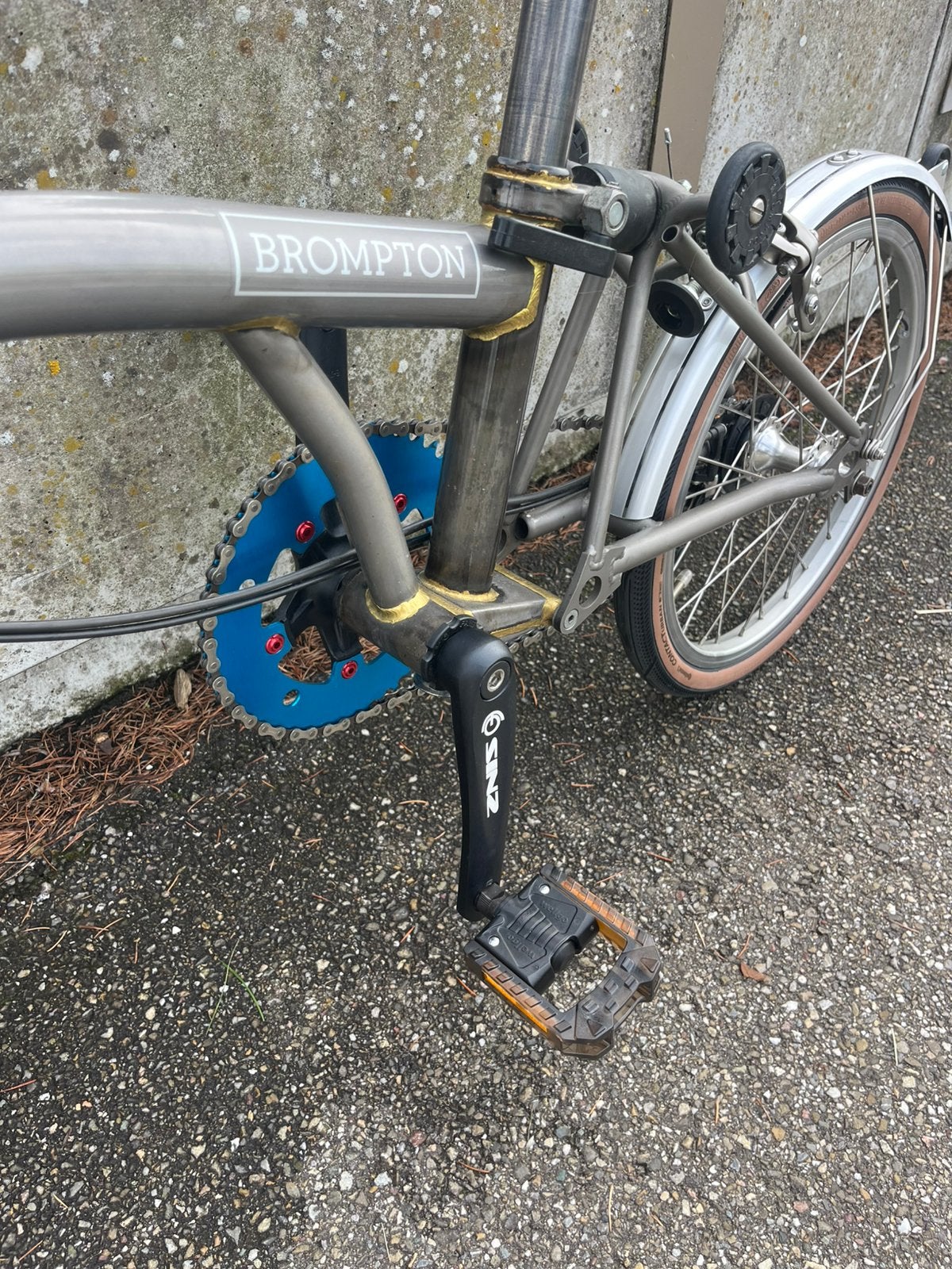 Foto 17 van Titanium Brompton S2L-X 9,4 KG Customised voor klein persoon