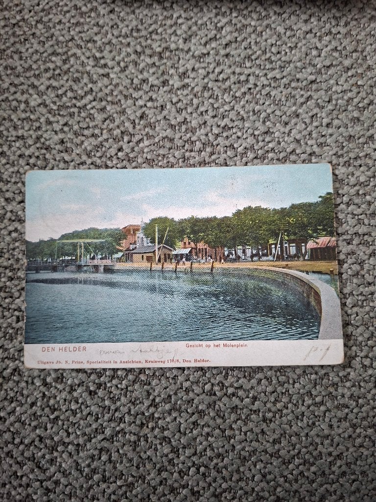 den helder, Ophalen of Verzenden, Voor 1920, Gelopen, Noord-Holland