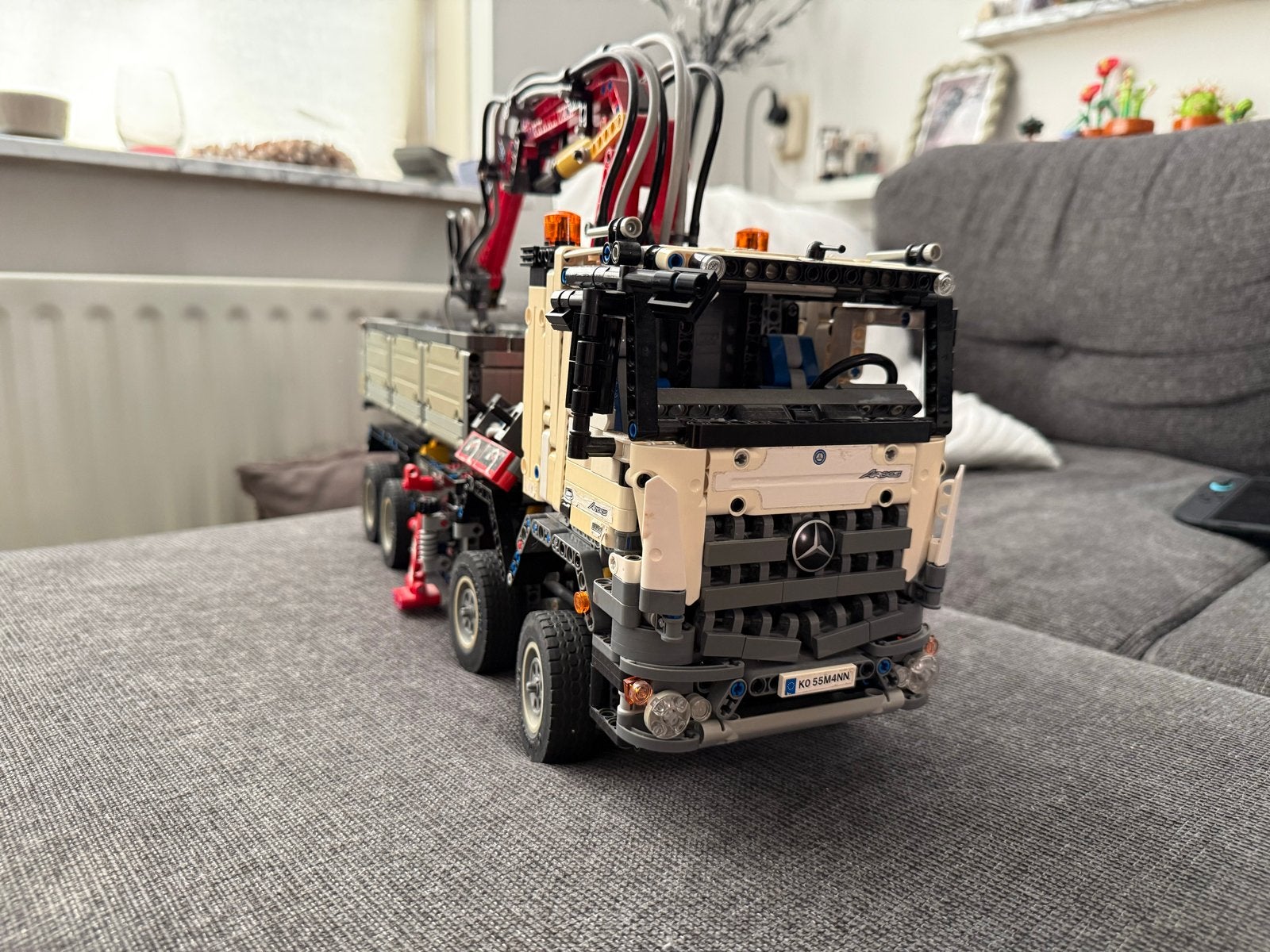 Lego Technic Mercedes-Benz Arocs 3245 (verkleurd), Ophalen, Gebruikt, Overige merken