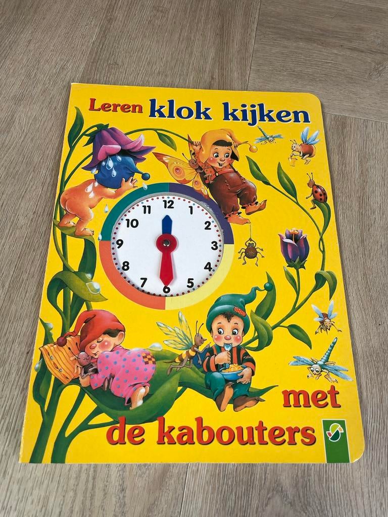 Leren klok kijken met de kabouters, Kinderen en Baby's, Speelgoed | Educatief en Creatief, Ophalen of Verzenden, Zo goed als nieuw