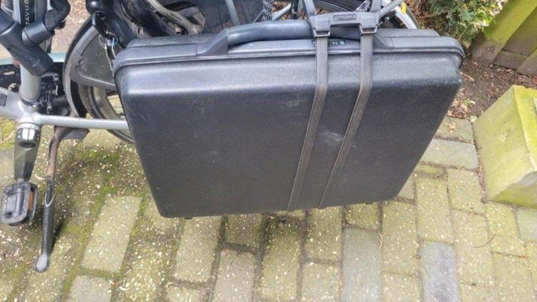 Fietsdrager voor koffer of tas - Handig en stevig, Ophalen of Verzenden, Gebruikt