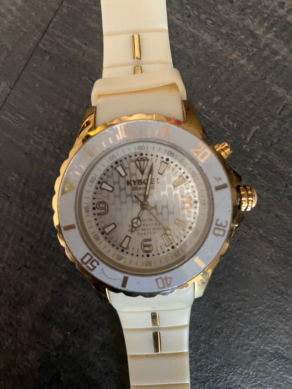 Horloge Kyboe, Ophalen of Verzenden, Gebruikt, Staal, Overige merken