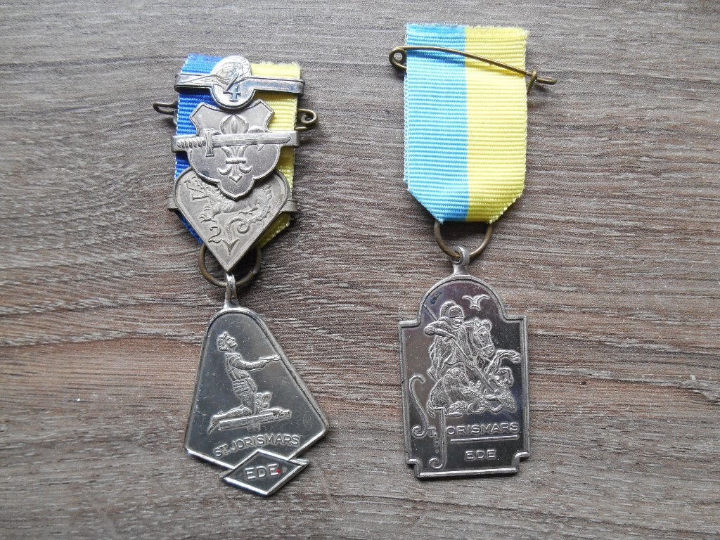 Medaille St. Jorismars Ede Scouting, Postzegels en Munten, Ophalen of Verzenden, Overige materialen, Nederland