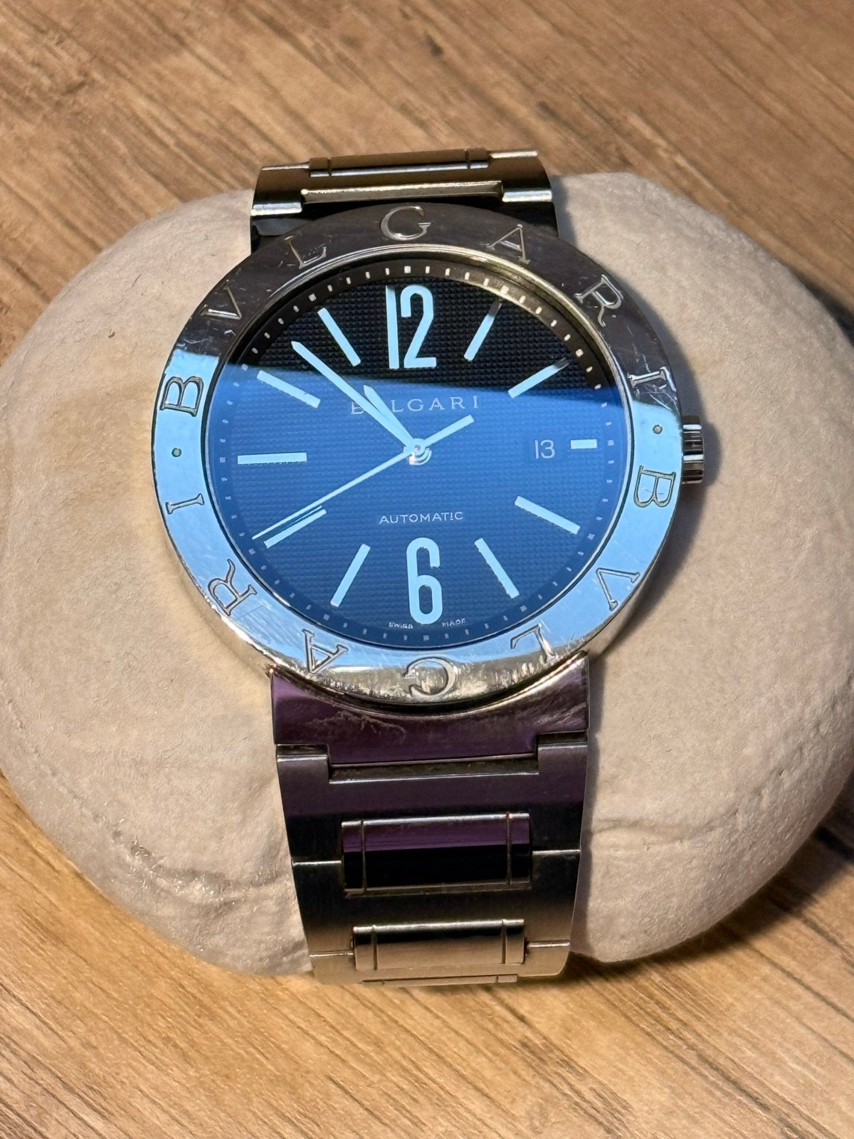 Bulgari Automatic horloge BB42SS - Stijlvol en Tijdloos, Sieraden, Tassen en Uiterlijk, Horloges | Heren, Gebruikt, Staal, Polshorloge