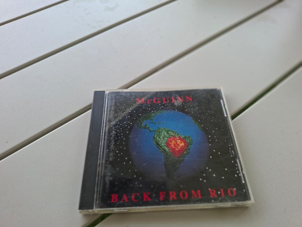 CD Roger McGuinn  Back from Rio, Ophalen of Verzenden, Zo goed als nieuw, Poprock