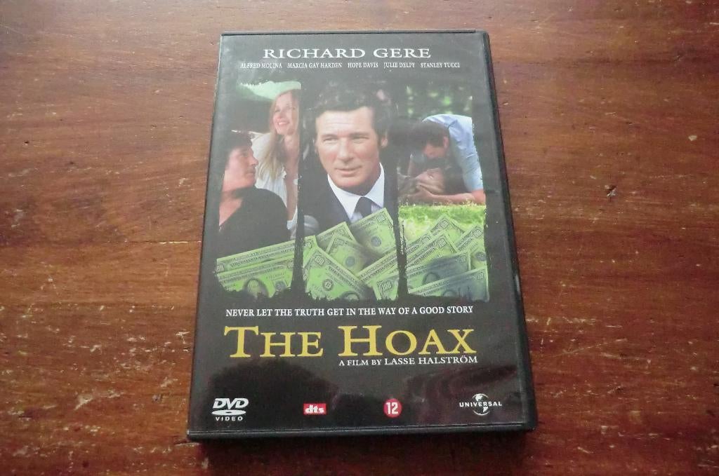 DVD - The Hoax / Richard Gere, Clifford Irving, Vanaf 12 jaar, Ophalen of Verzenden, Gebruikt