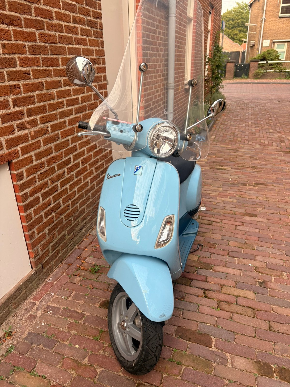 vespa lx50 baby blauw, Ophalen, Zo goed als nieuw, Benzine, Vespa