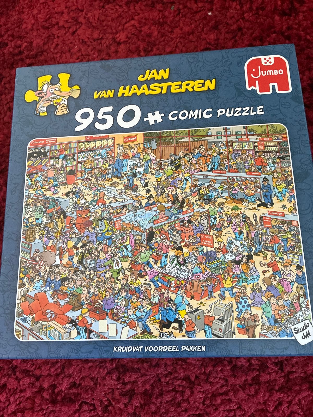 Jan van Haasteren 950+ Comic Puzzel Kruidvat, Ophalen of Verzenden, 500 t/m 1500 stukjes, Zo goed als nieuw, Legpuzzel