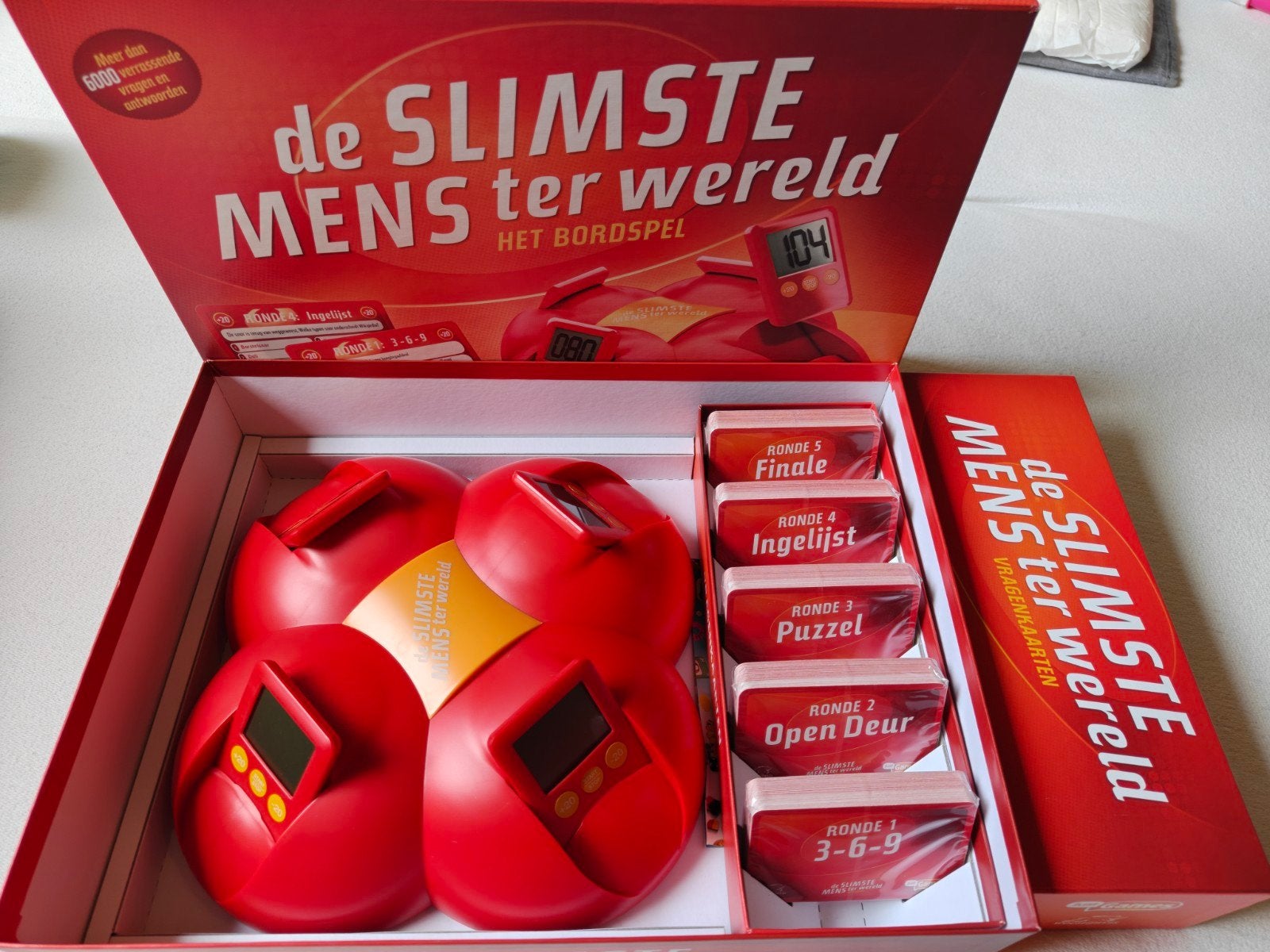 de slimste mens spel, Hobby en Vrije tijd, Gezelschapsspellen | Bordspellen, Ophalen, Nieuw