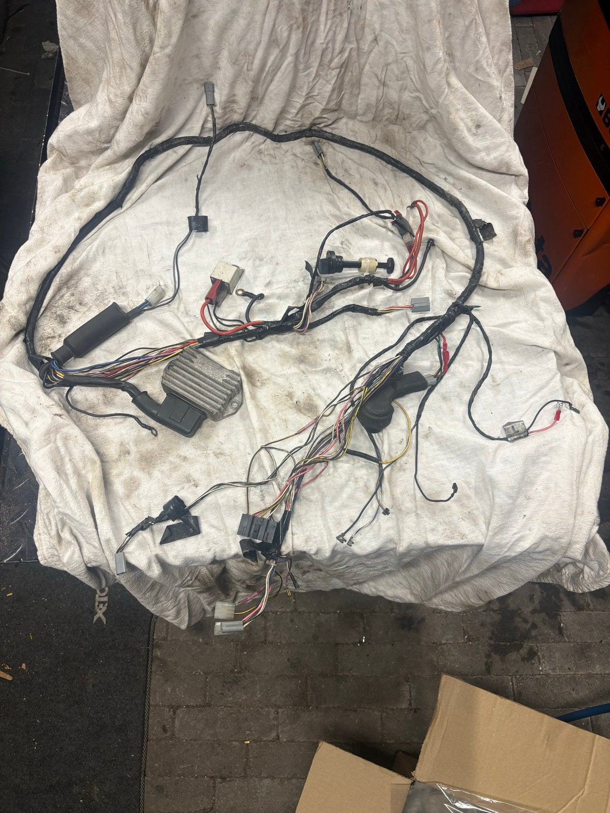 Piaggio Zip type 1/2/3 Kabelboom met onderdelen, Ophalen of Verzenden, Zo goed als nieuw, Overige typen, Piaggio