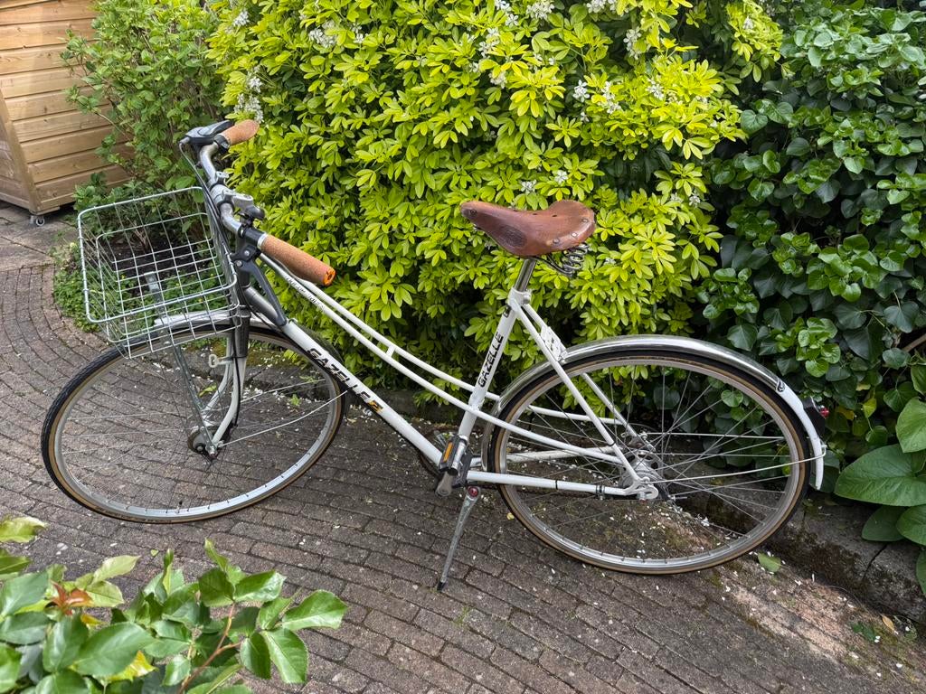 Gazelle tourfiets | Brooks zadel | Sturmey-Archer naaf, Ophalen, Minder dan 10 versnellingen, 26 inch, Gazelle