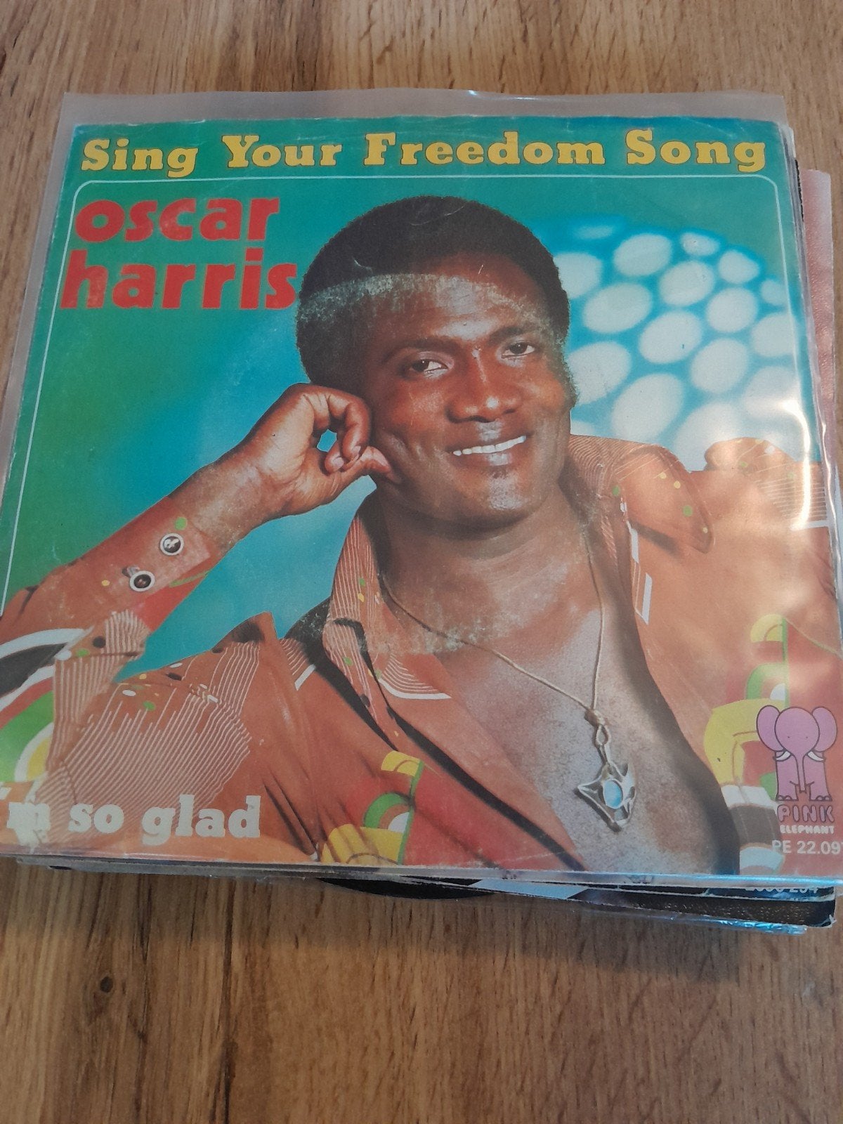 Oscar harris 7inch sing your freedom song, Ophalen of Verzenden, Zo goed als nieuw, Pop
