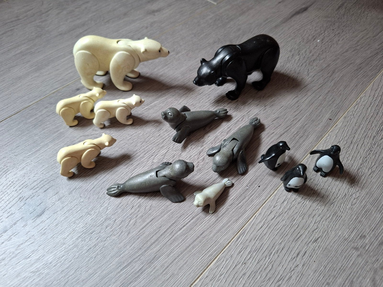 setje ijs beren, zeehonden, pinguïns playmobil, Kinderen en Baby's, Ophalen of Verzenden