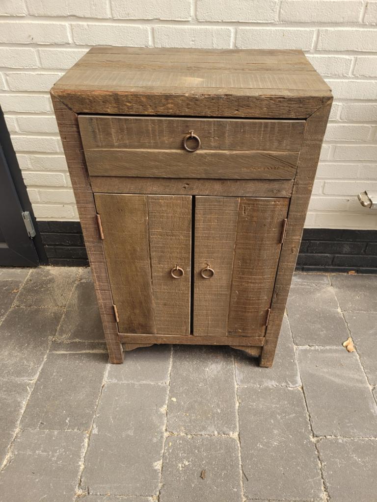 Old look kast., Ophalen