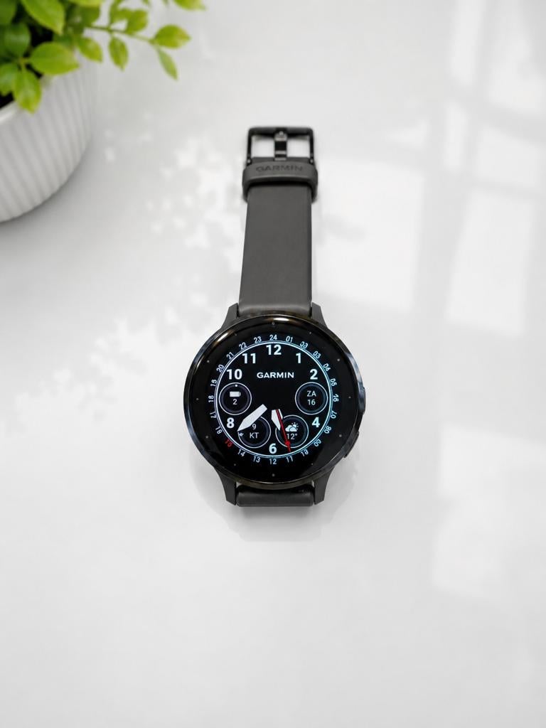 Garmin Venu 3S (nauwelijks gebruikt), Hoogte, Zwart, Garmin venu, Ophalen of Verzenden