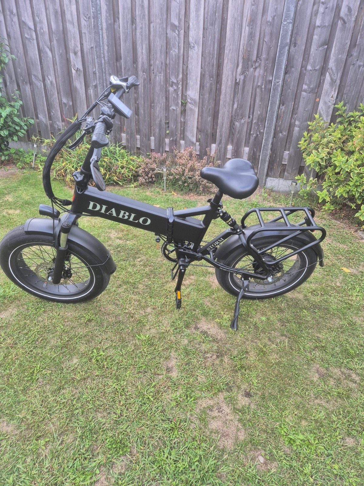 Diablo Storm Fatbike E-bike - Zo goed als nieuw 177 km, Zo goed als nieuw, Minder dan 47 cm, 50 km per accu of meer, Ophalen