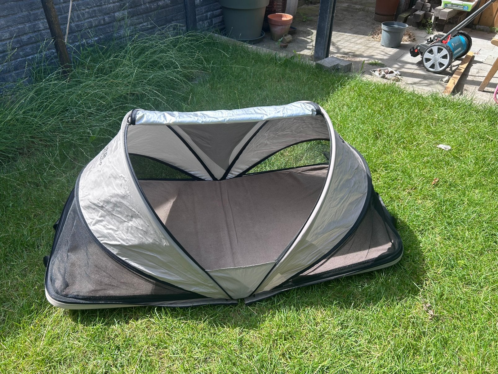 Qute q-base babytent/ reisbedje tot ca. 4.5 jaar. Q-base., Ophalen, Zo goed als nieuw