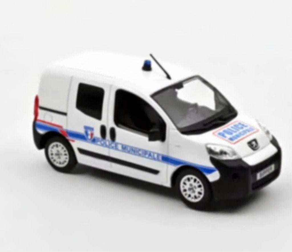Peugeot Bipper 2009 Police Municipale 1/43 NOREV ref. 479869, Hobby en Vrije tijd, Verzenden, Nieuw, Auto, Norev