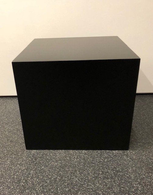 MDF KUBUS (Naadloos) | Luxe Design Zuil/Pilaar 45x45x45cm Zw, Huis en Inrichting, Woonaccessoires | Zuilen en Pilaren, Nieuw, Ophalen of Verzenden
