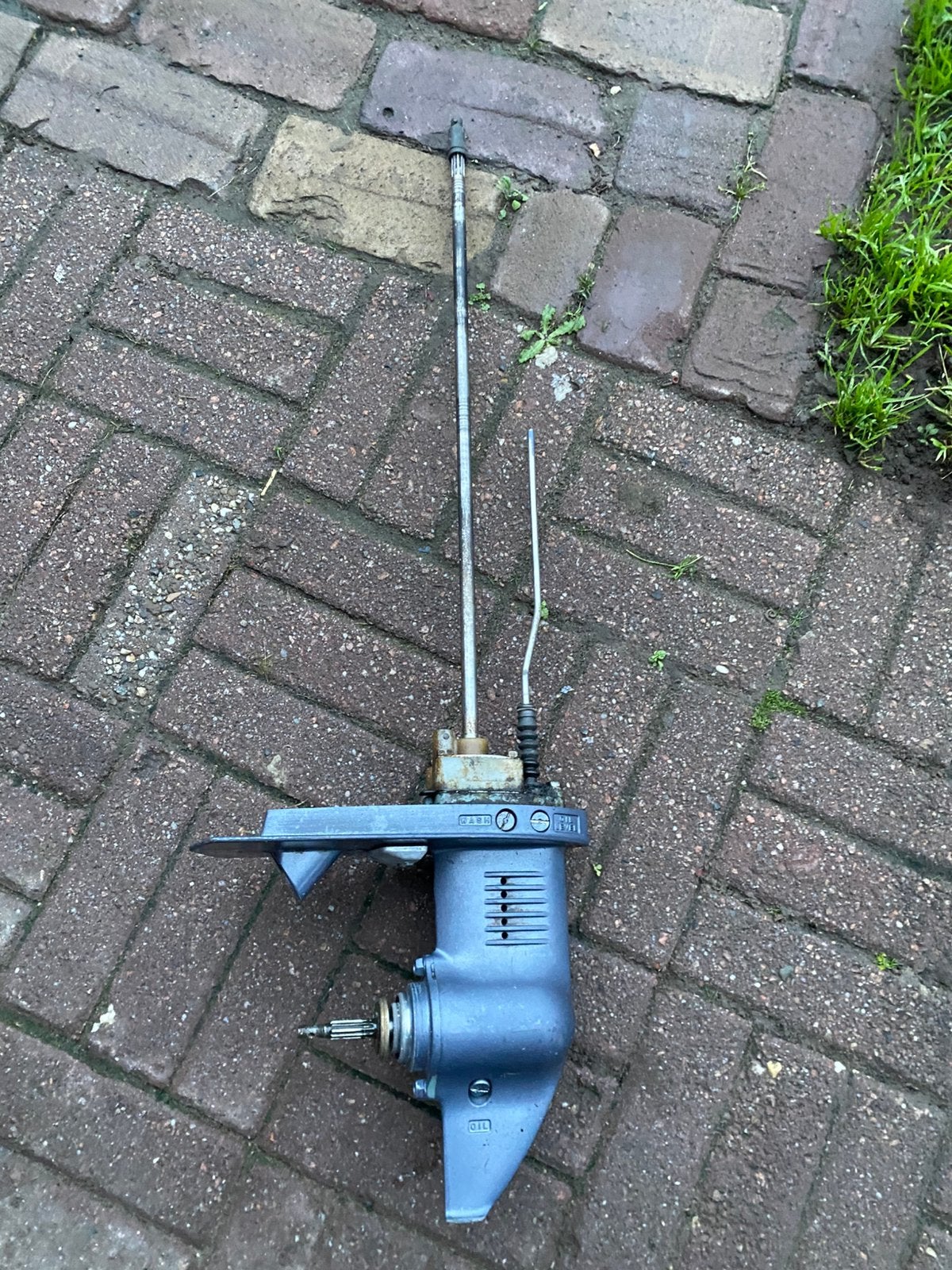 Staartstuk yamaha 4 5 en 6pk van 2002 tot nu, Ophalen, Zo goed als nieuw, Motor en Techniek, Motorboot