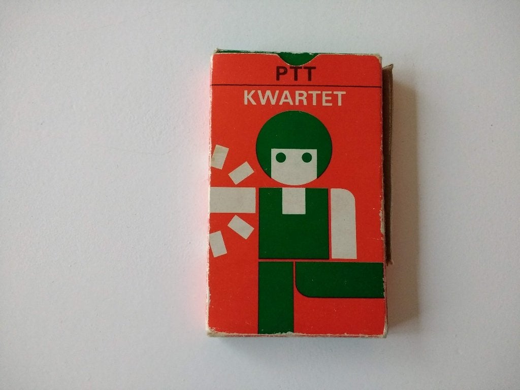 Vintage PTT-kwartet, kwartet over de PTT, Verzamelen, Ophalen of Verzenden, Gebruikt, Kwartet(ten)